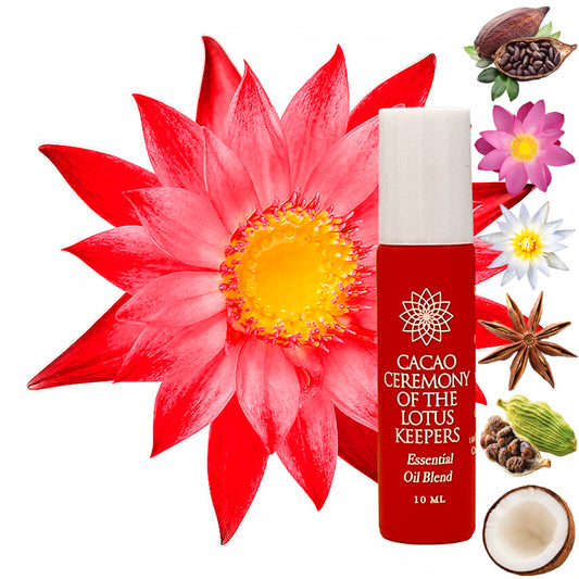 "Cacao Ceremony of the Lotus Keepers" Essential Oil Blend