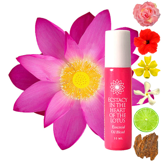 “Ecstasy in the Heart of the Lotus” Essential Oil Blend