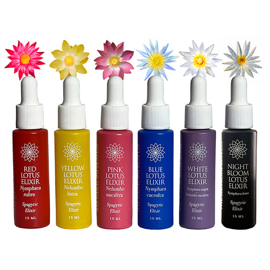 Full Lotus Spagryic Elixir Sample Set of Six NEW!